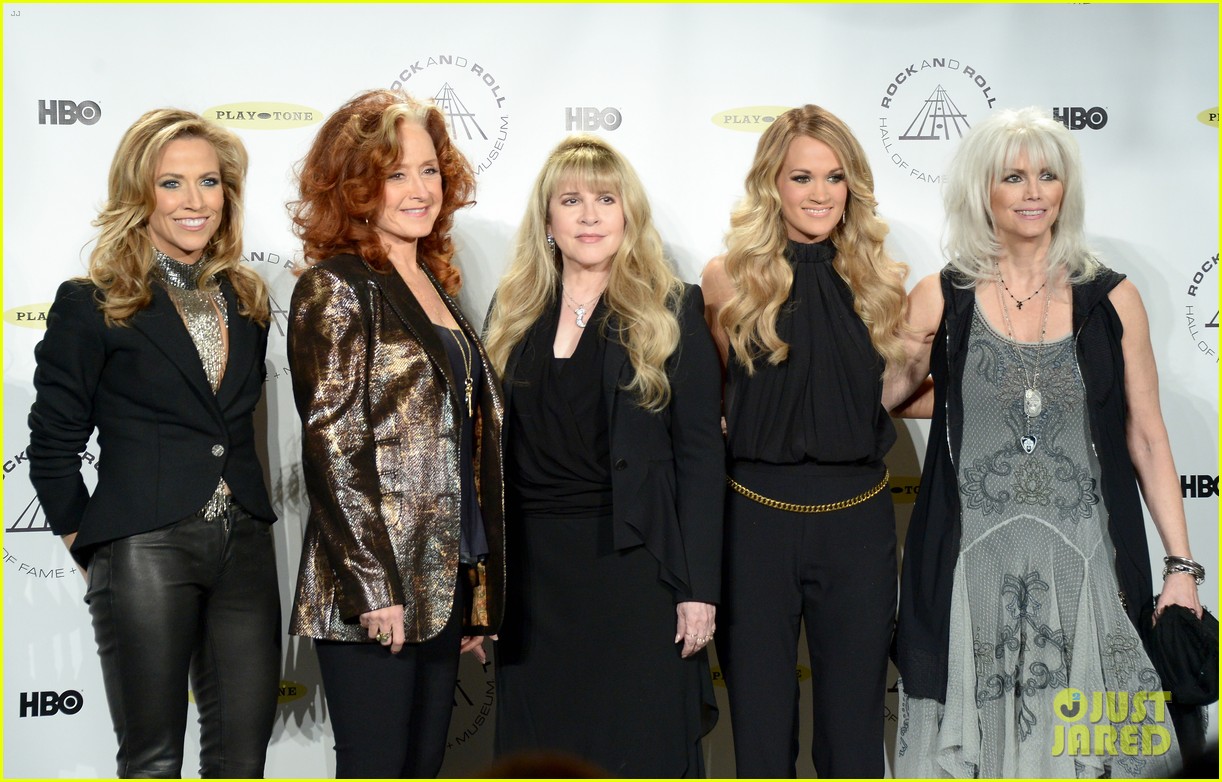 Carrie Underwood Joins Epic Group of Ladies at Rock & Roll Hall of Fame