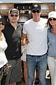 matt damon wife luciana mingle horsemen flight team 18