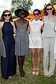 dakota johnson behati prinsloo check out a polo match 21