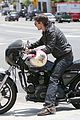 olivier martinez carrys motorcycle purse like a purse 21