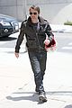 olivier martinez carrys motorcycle purse like a purse 24