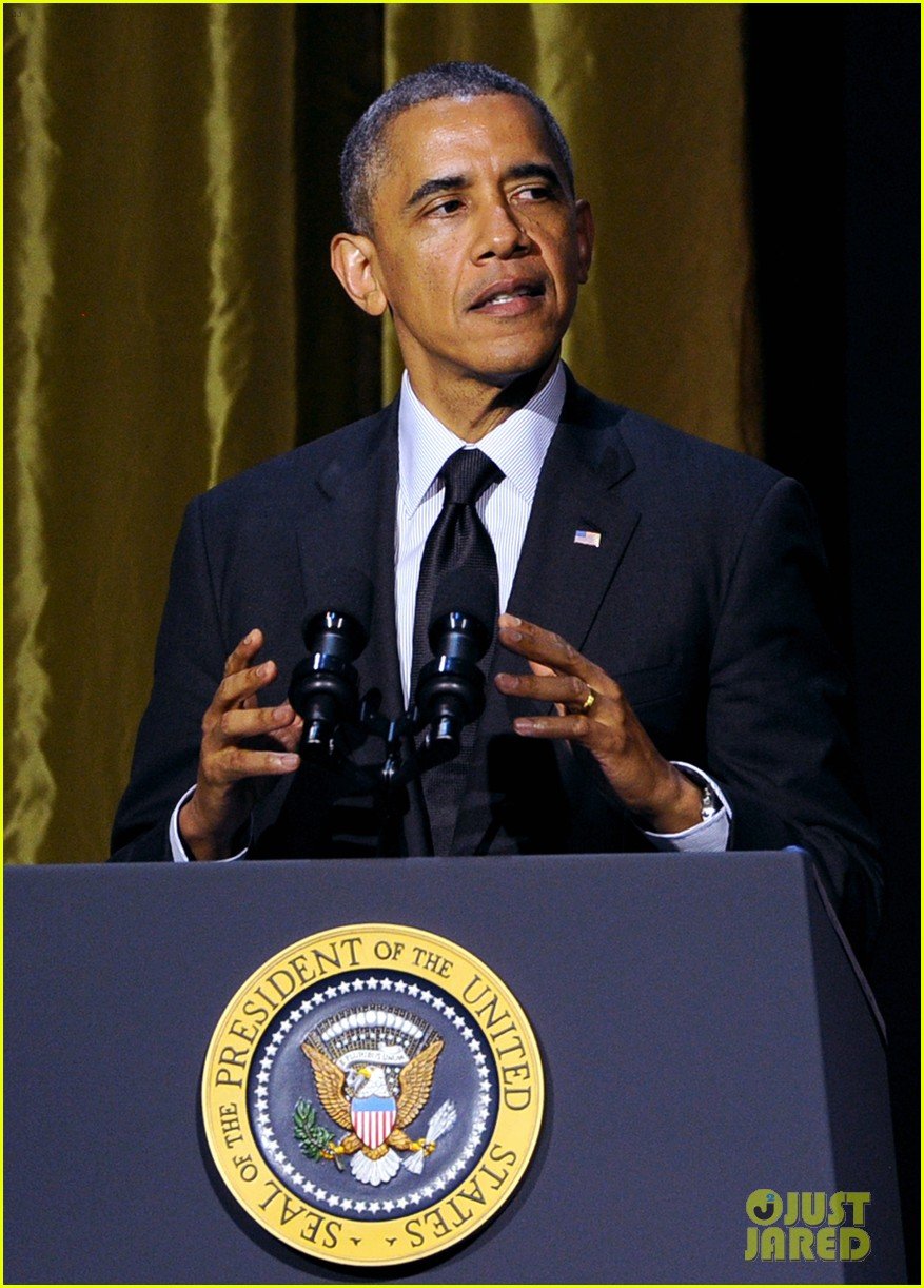 Photo: president obama gets honored at usc shoah foundations 20th
