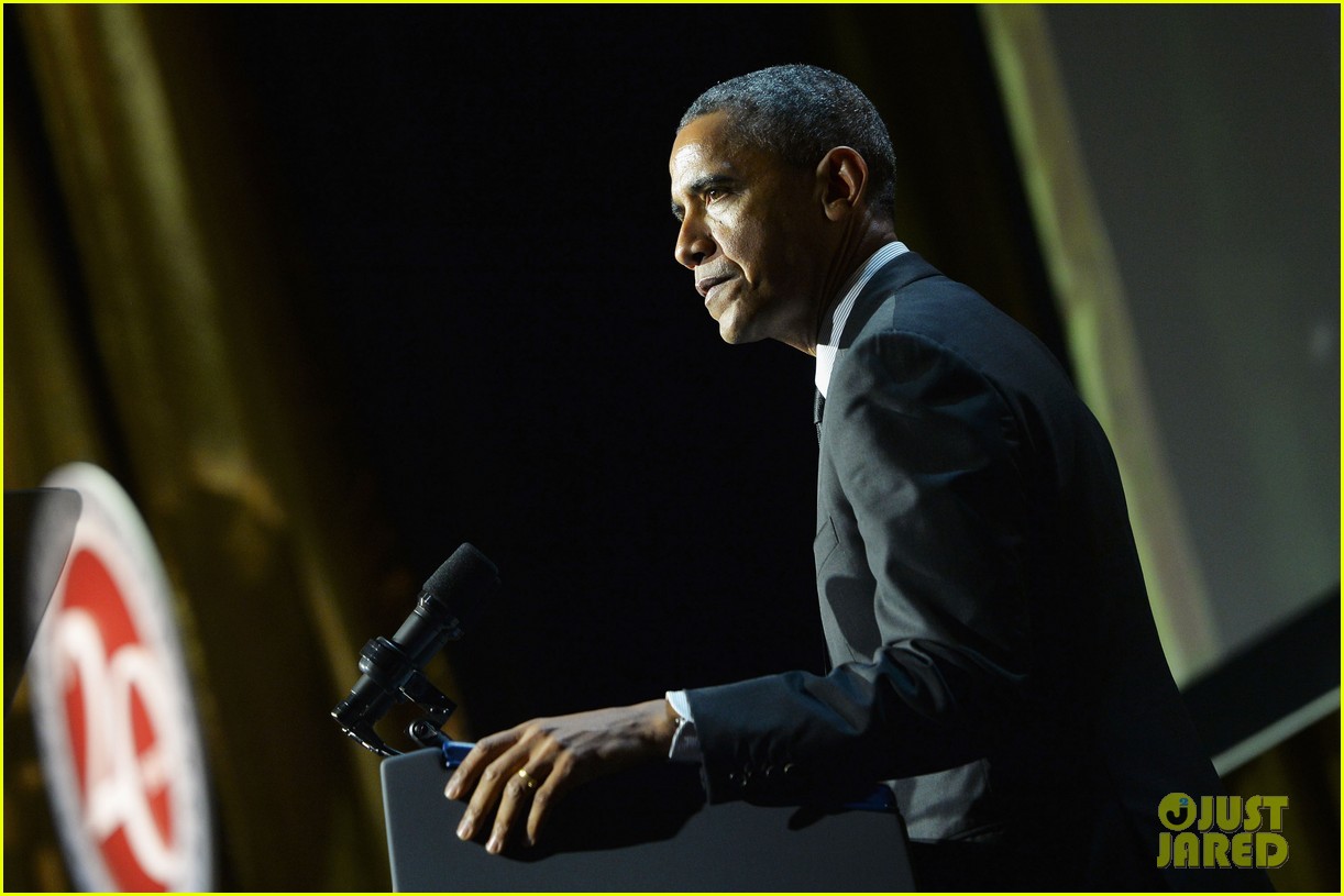 Photo: president obama gets honored at usc shoah foundations 20th