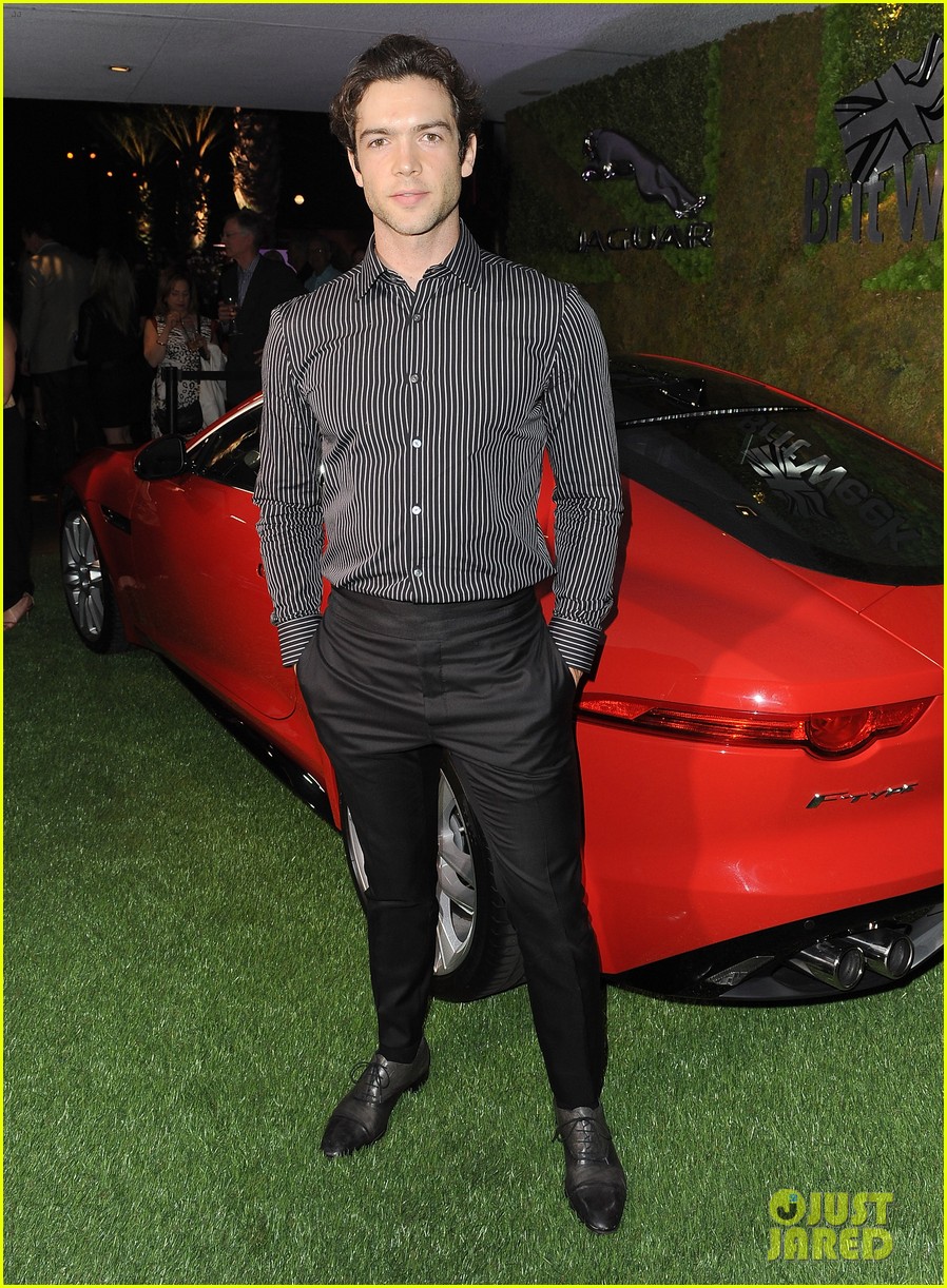 Paul Wesley & Ethan Peck Rev Up the Engines with Jaguar! Photo 3104360
