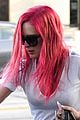 rumer willis dyes her hair bright pink 24