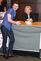 chris colfer hilary clinton book signing 06