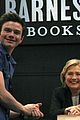 chris colfer hilary clinton book signing 09