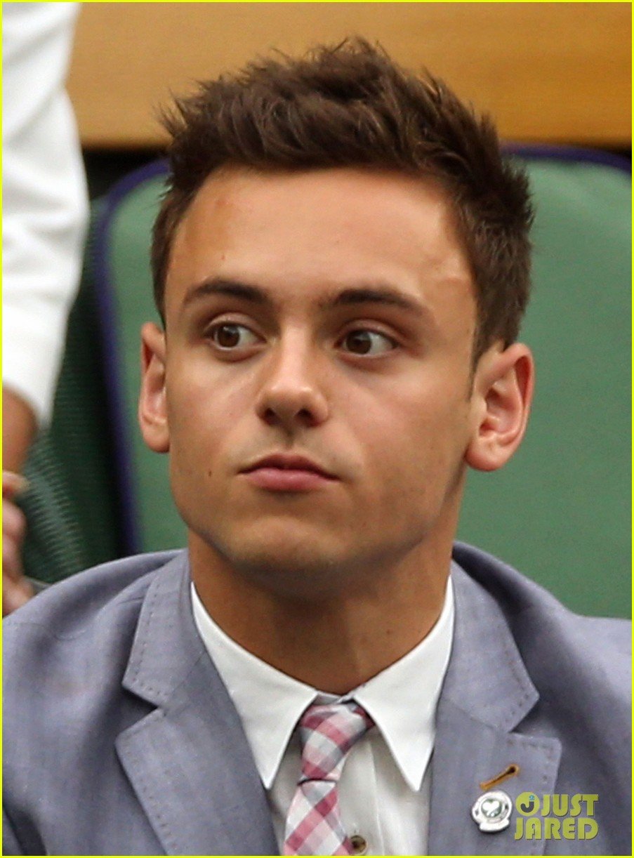 Tom Daley Watches Wimbledon Championships After His Show is Cancelled