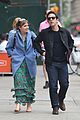 lena dunham hangs out with pal bj novak in new york 03