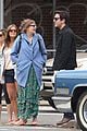 lena dunham hangs out with pal bj novak in new york 11