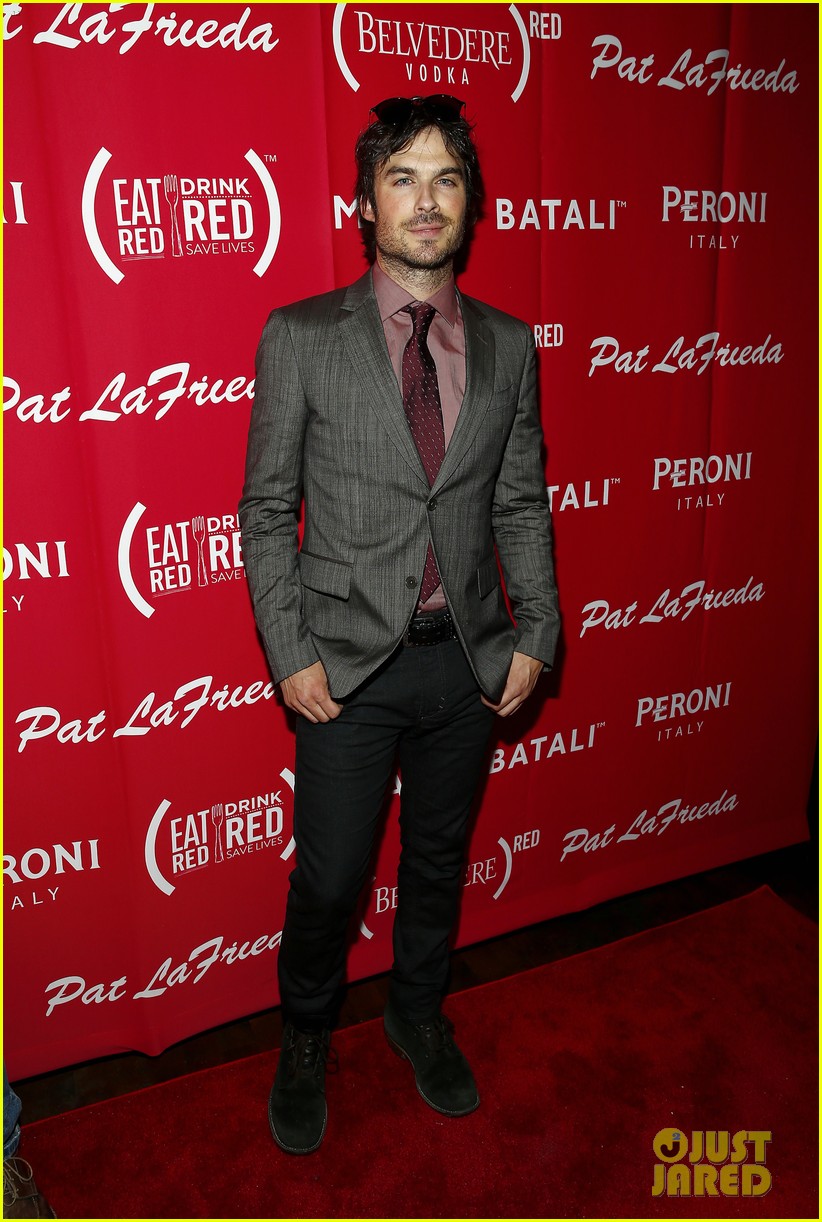 Ian Somerhalder Sports Scruff for 'Eat (RED). Drink (RED). Save Lives