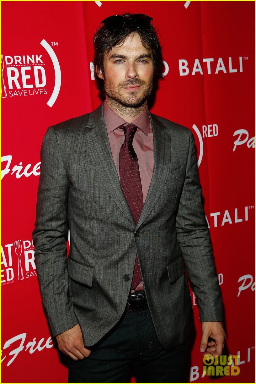 Ian Somerhalder Sports Scruff for 'Eat (RED). Drink (RED). Save Lives