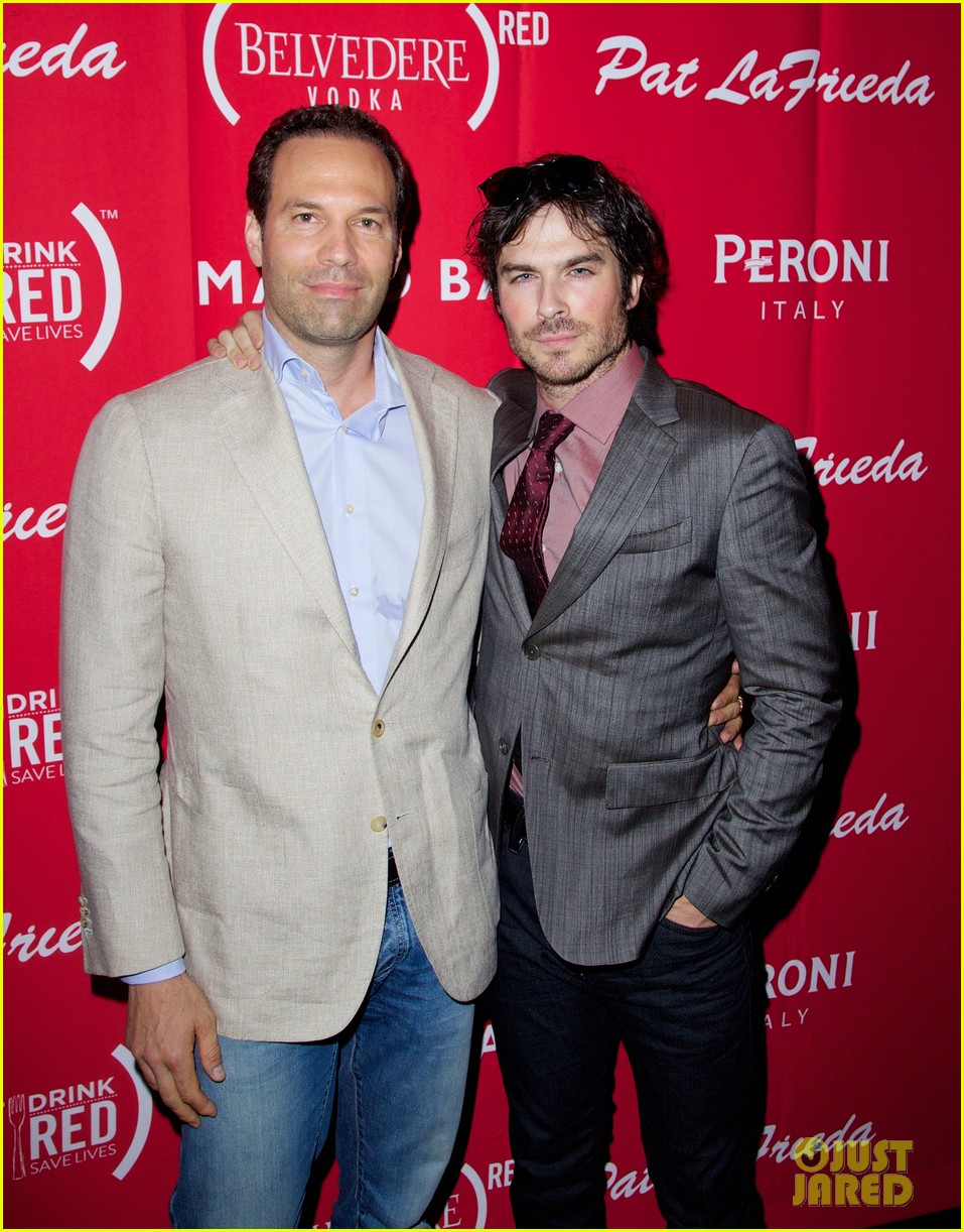 Ian Somerhalder Sports Scruff for 'Eat (RED). Drink (RED). Save Lives