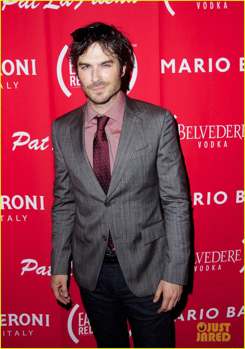 Ian Somerhalder Sports Scruff for 'Eat (RED). Drink (RED). Save Lives
