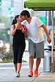 ashton kutcher plants a sweet kiss on pregnant mila kunis 11