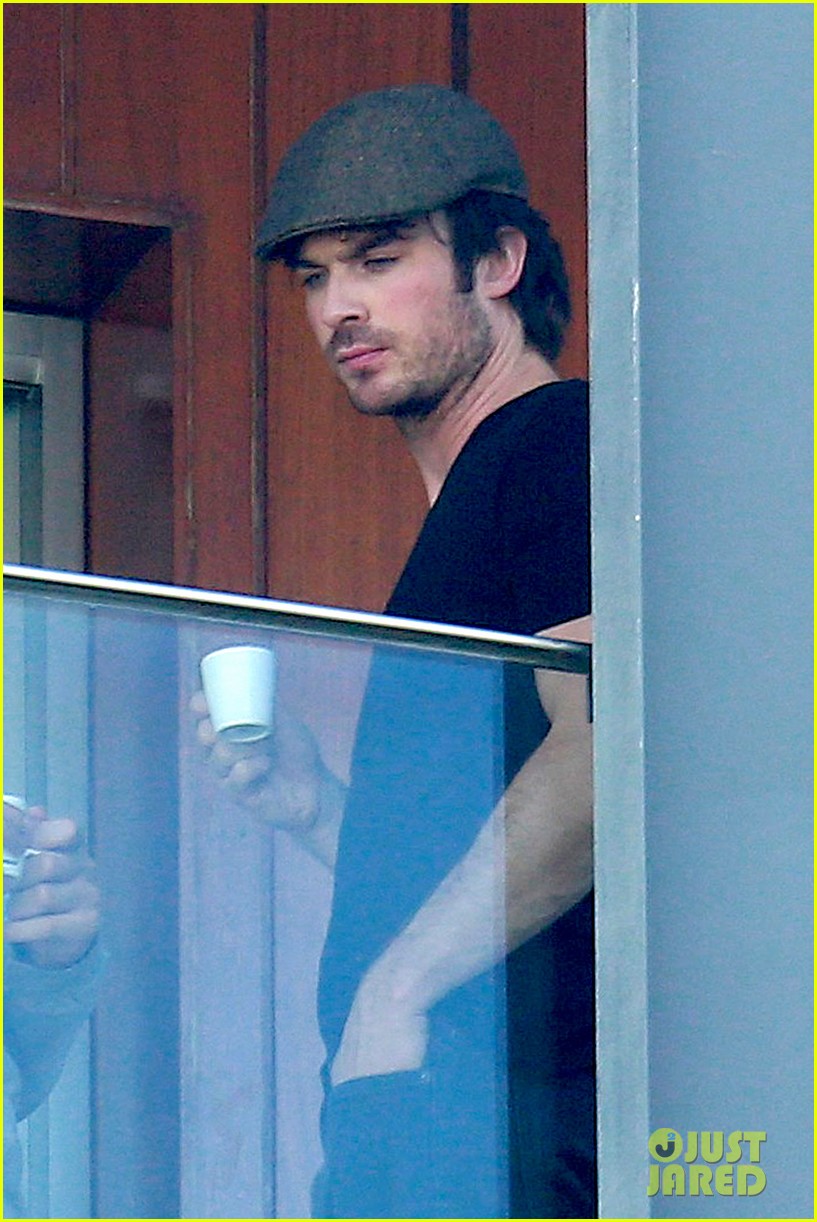 Ian Somerhalder Tells His Brazilian Fans to Stop Screaming Photo