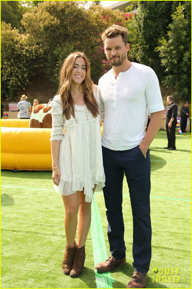 Camilla Belle & Chloe Bennet Keep it Chic at Just Jared's Summer Fiesta