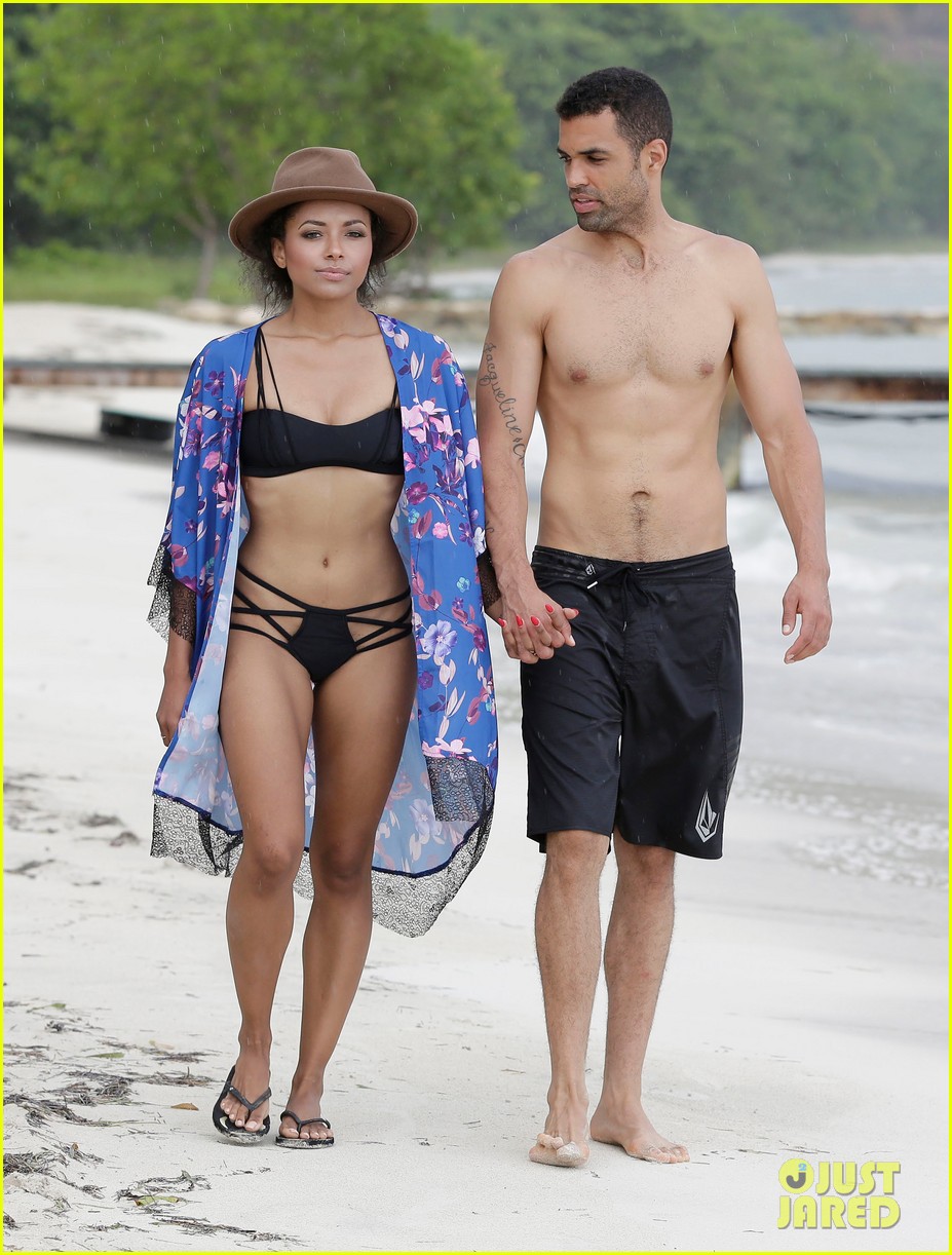 Censo nacional Resaltar ruido Kat Graham & Cottrell Guidry Take a Romantic Beach Vacation to Jamaica!:  Photo 3150514 | Bikini, Cottrell Guidry, Kat Graham, Shirtless Pictures |  Just Jared