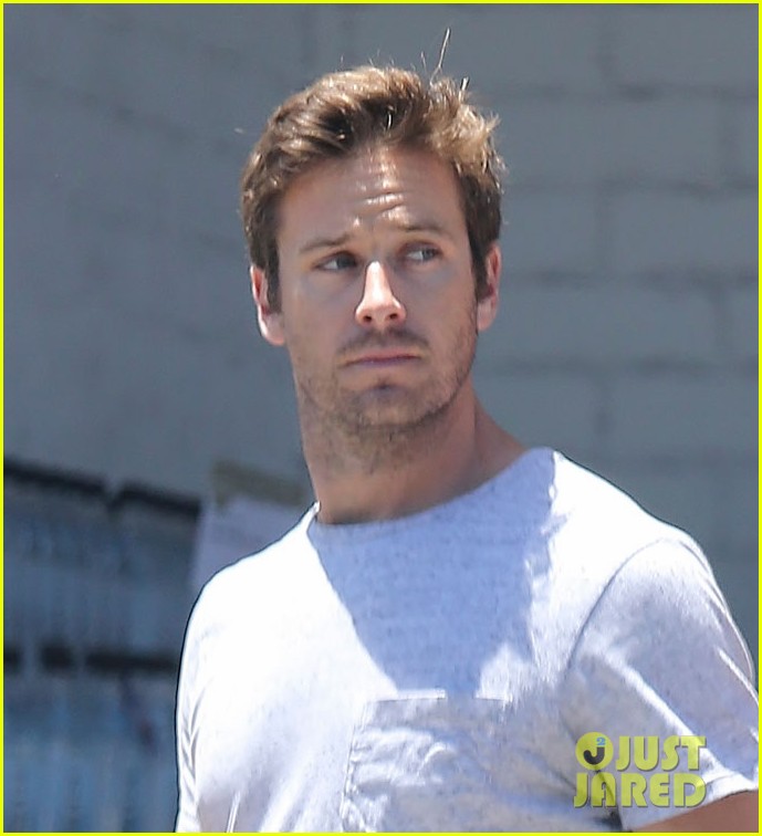 Armie Hammer Stops for Some Fresh Food at the Market! Photo 3154494