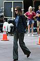anne hathaway walks the streets of new york in a bathrobe 12