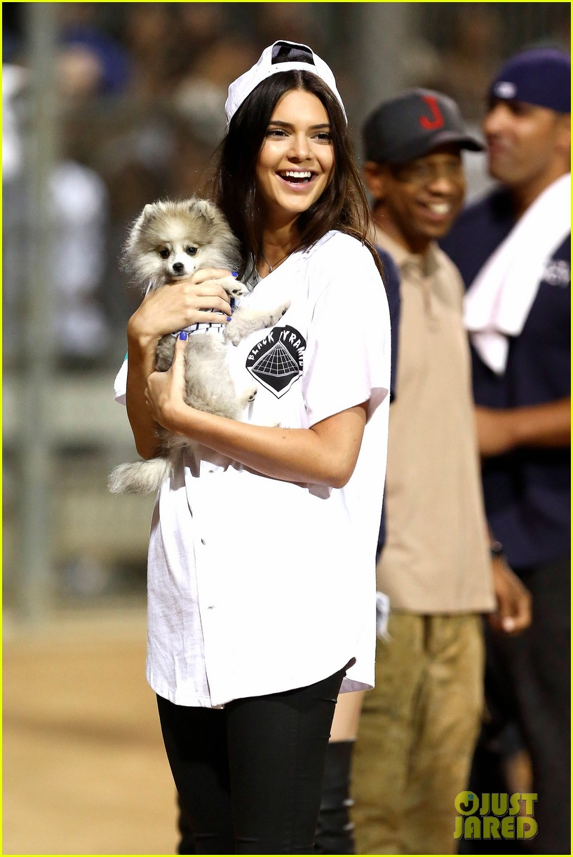 Kendall & Kylie Jenner Leave Their Sneakers at Home for Charity