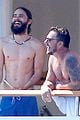 jared leto makes a big splash by going shirtless 07