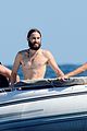 jared leto makes a big splash by going shirtless 12