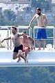 jared leto makes a big splash by going shirtless 17