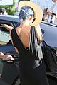 nicole richie switches from purple to blue hair 08