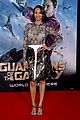 zoe saldana white bra at guardians of galaxy premiere 10