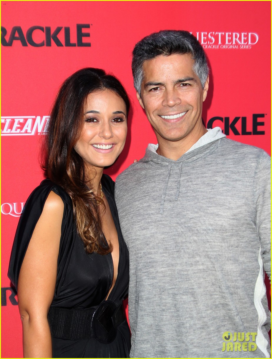 Emmanuelle Chriqui Joins Her 'Cleaners' Co-Stars at Crackle's Summer