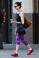 anne hathaway coffee run filming the intern 05