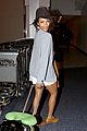 kat graham ice bucket lax arrival 05