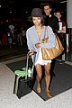kat graham ice bucket lax arrival 10