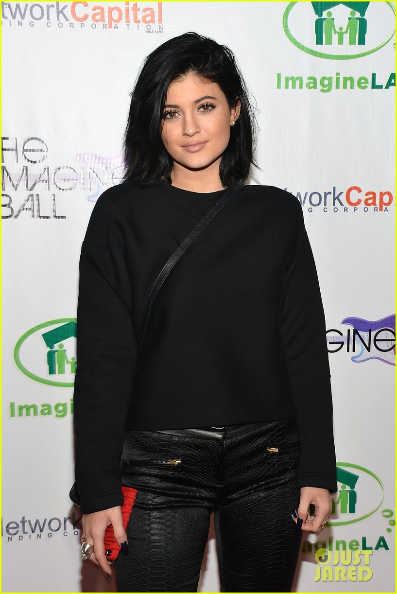 Kylie Jenner & Model Pal Sofia Richie Mingle at Imagine Ball 2014