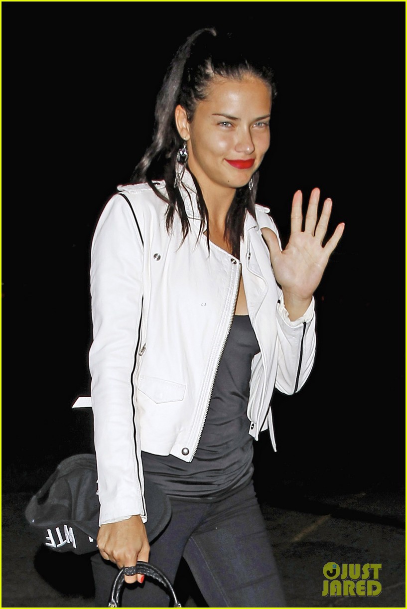 Adriana Lima, Ellen Pompeo & Jesse Williams Step Out for Rihanna