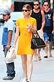 kate mara mellow yellow in the big apple 13