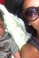 rihanna teaches her baby niece how to make selfie faces 28