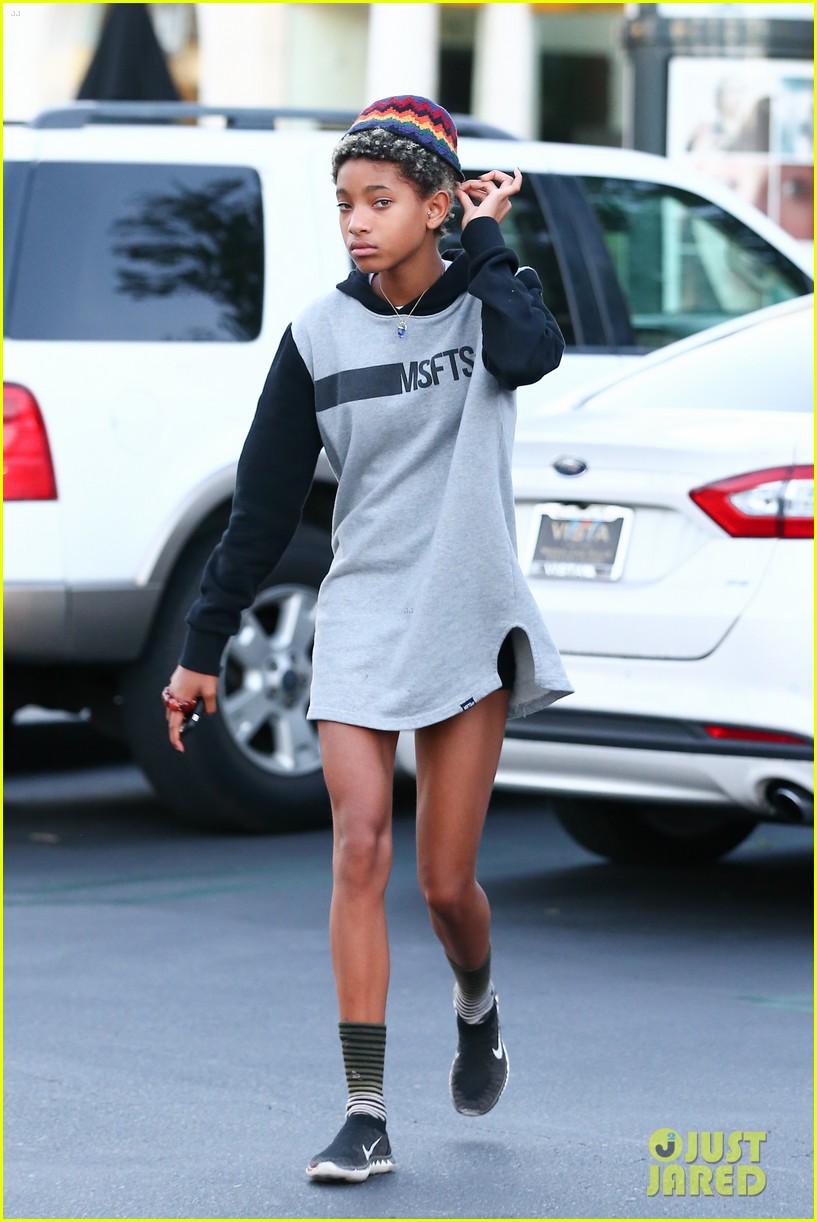 Willow Smith Reps Older Brother Jaden's MSFTSrep Clothing Line. willow...