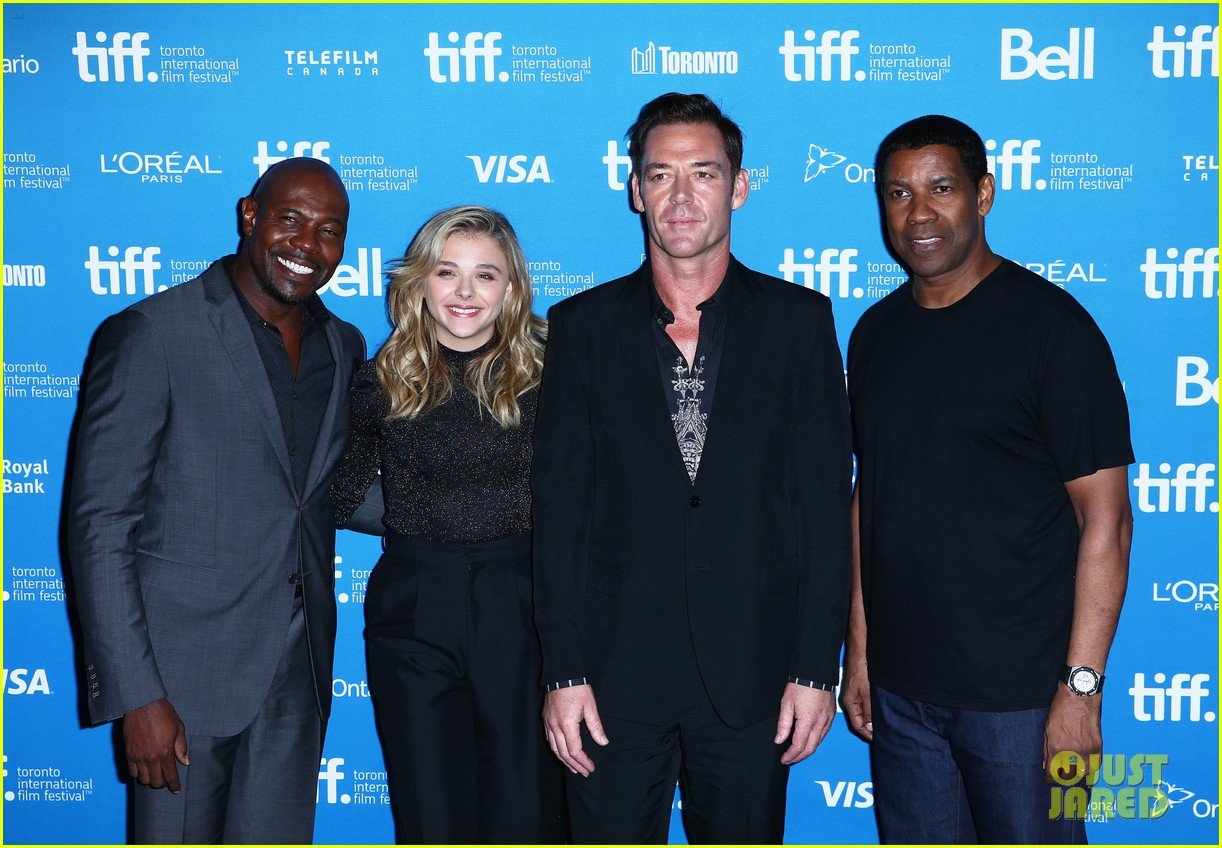 Chloe Moretz & Denzel Washington Bring 'The Equalizer' to TIFF 2014
