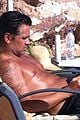 colin farrell goes shirtless soaks up the sun 01