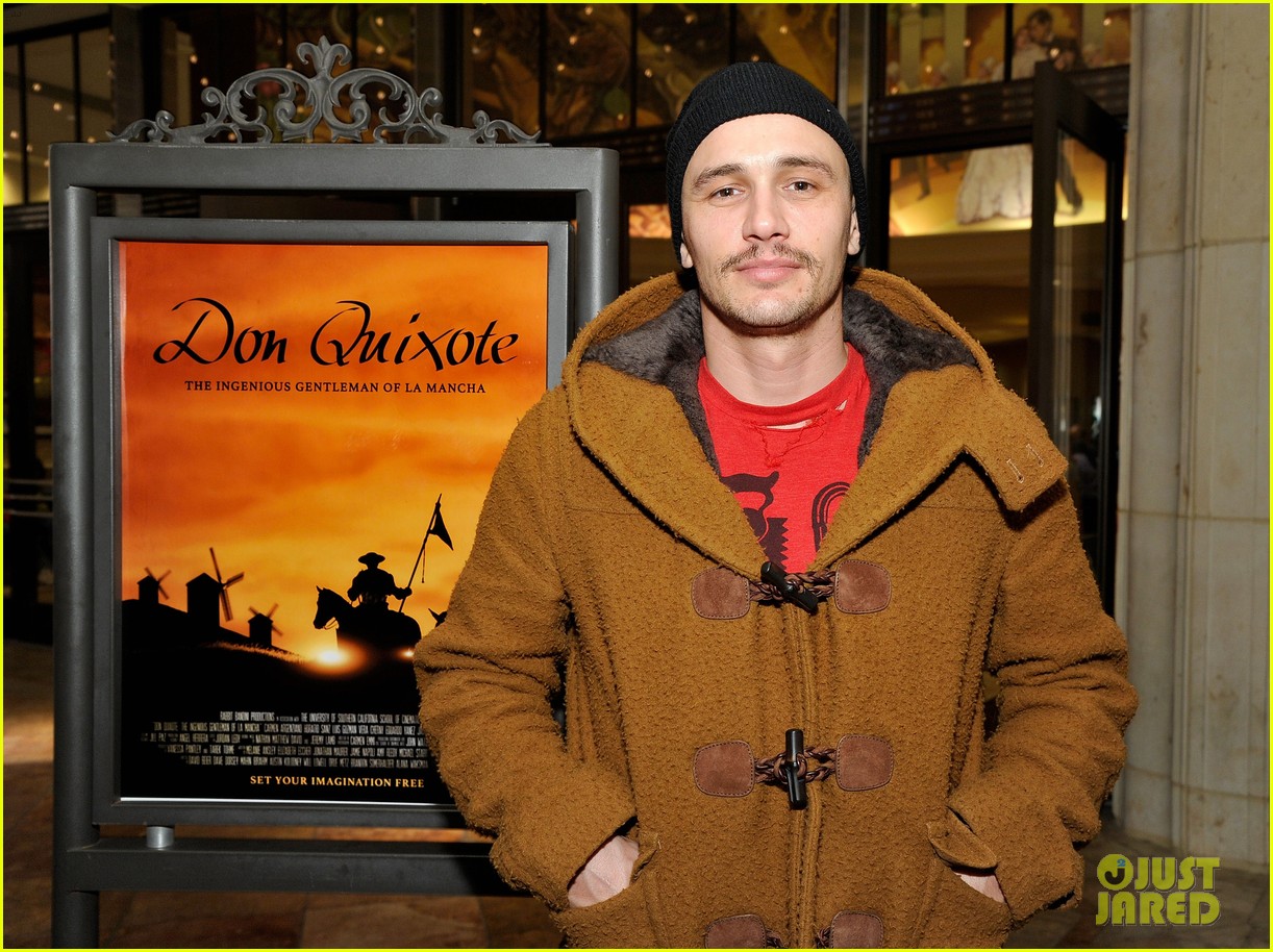James Franco Show Off His Heels at 'Don Quixote' Screening Photo