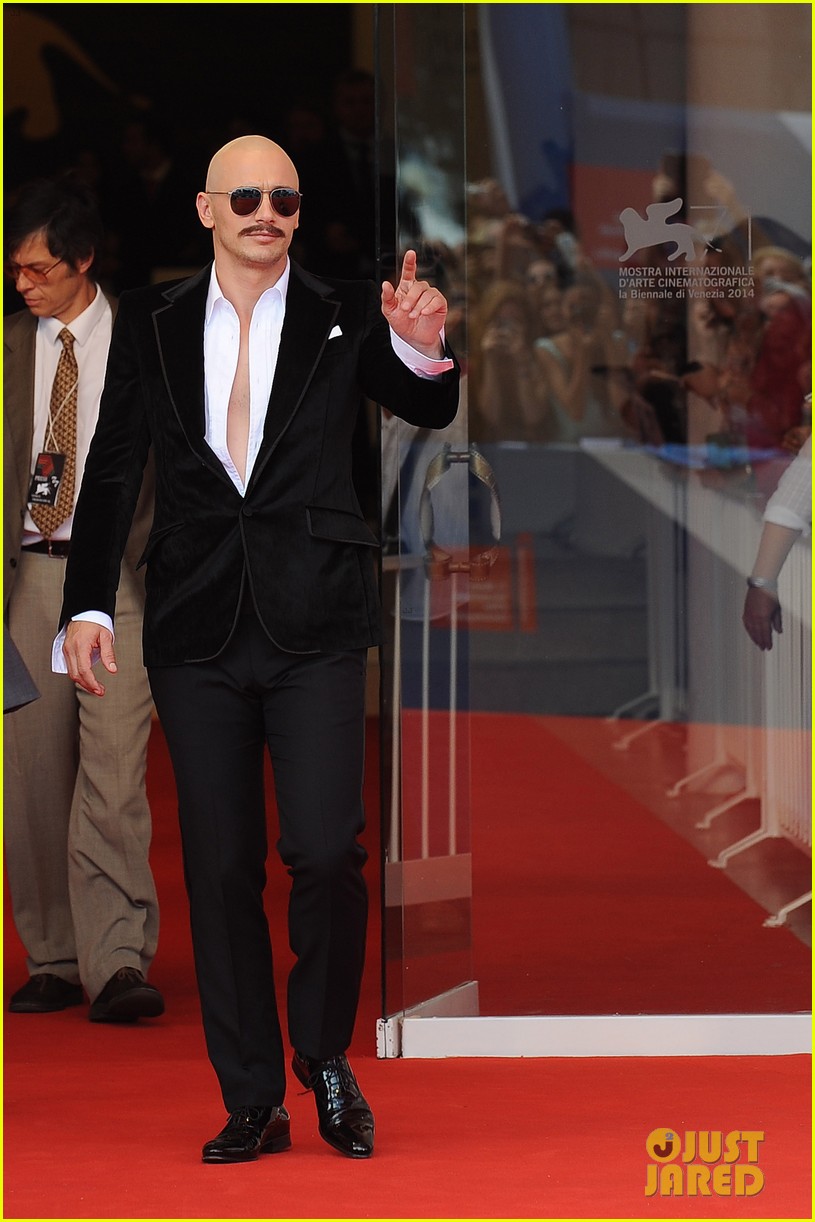 James Franco Sports Head Tattoo at 'Sound and the Fury' Premiere in Venice Photo 3190101