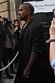 kanye west reacts to boos after late fashion show arrival 02