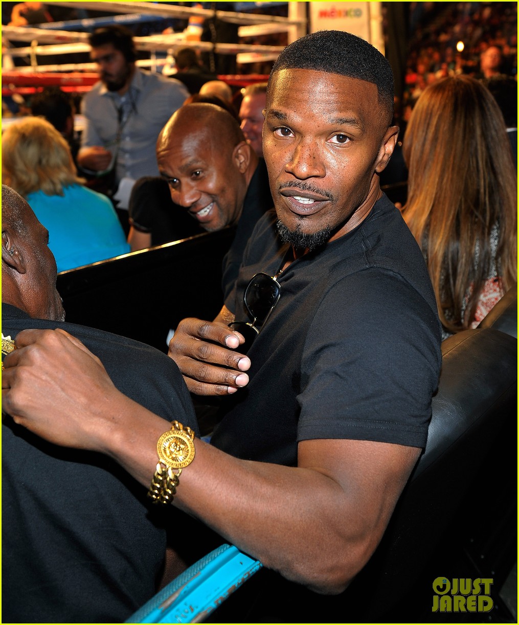 Will Smith & Jamie Foxx Party with Showtime at Vegas Fight Photo