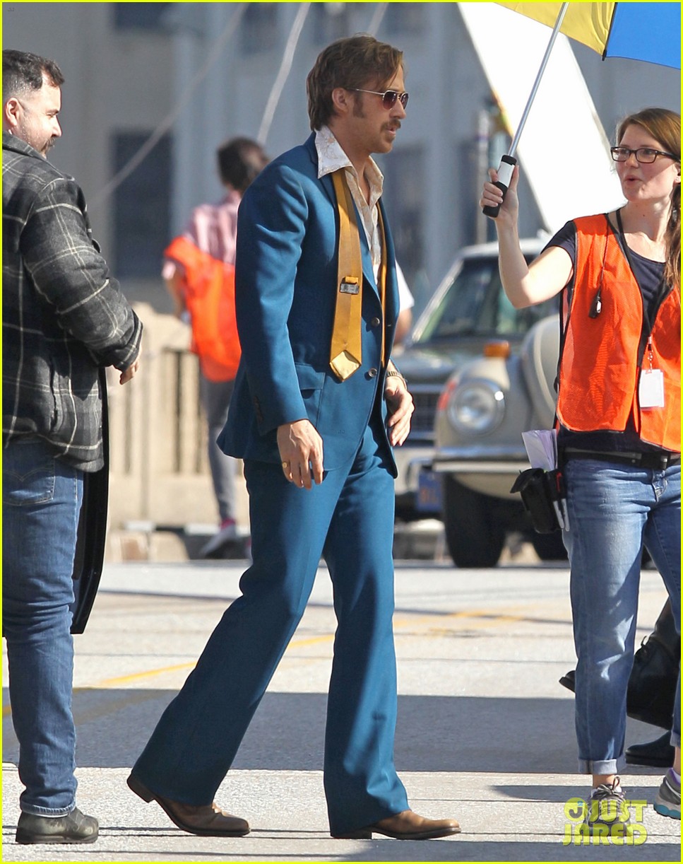Ryan Gosling Continues Filming 'Nice Guys' After Becoming a First Time ...