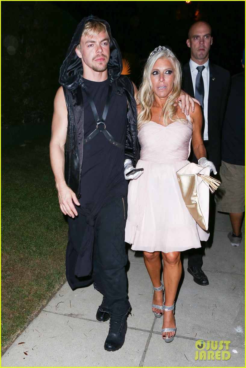 Derek Hough & Rachel Zalis Get Into Halloween Spirit at Casamigos Party
