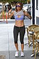 jennifer lopez flaunts abs hitting gym 25