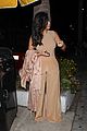 kim kardashian beige venice beach dinner 25