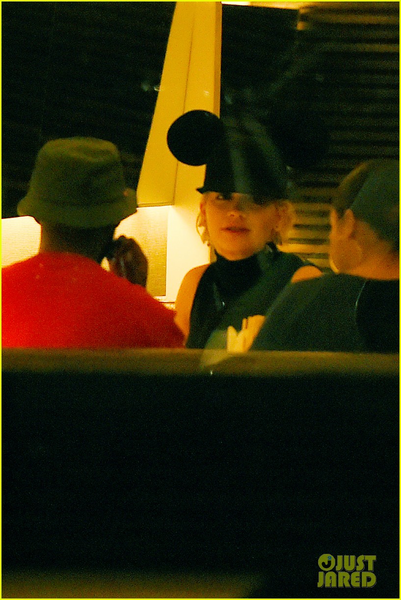 Rita Ora Wears Mickey Mouse Ears For Dinner Date With Boyfriend Ricky